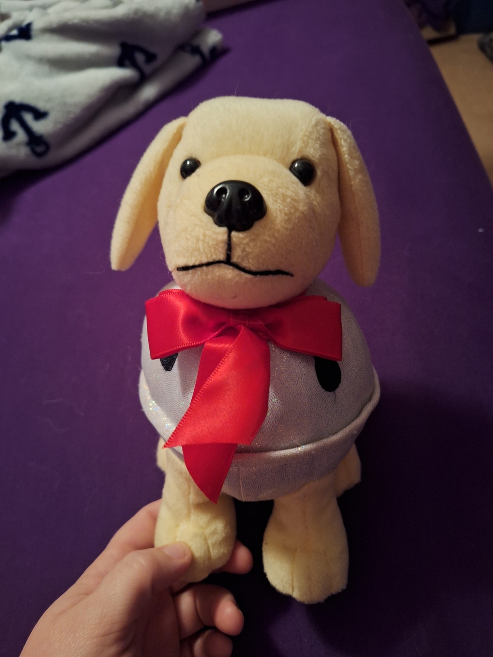 Plush Canes Jingle Dog